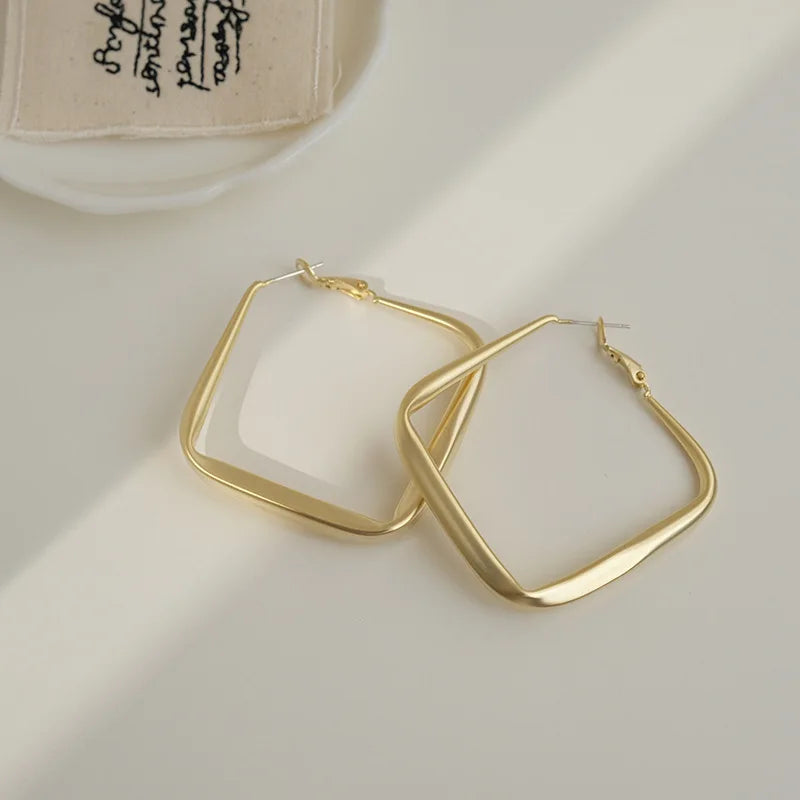 Geometric Gold Ohrringe