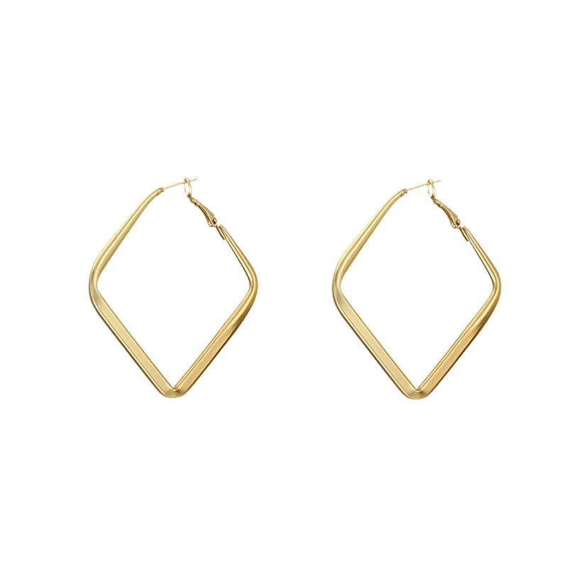Geometric Gold Ohrringe