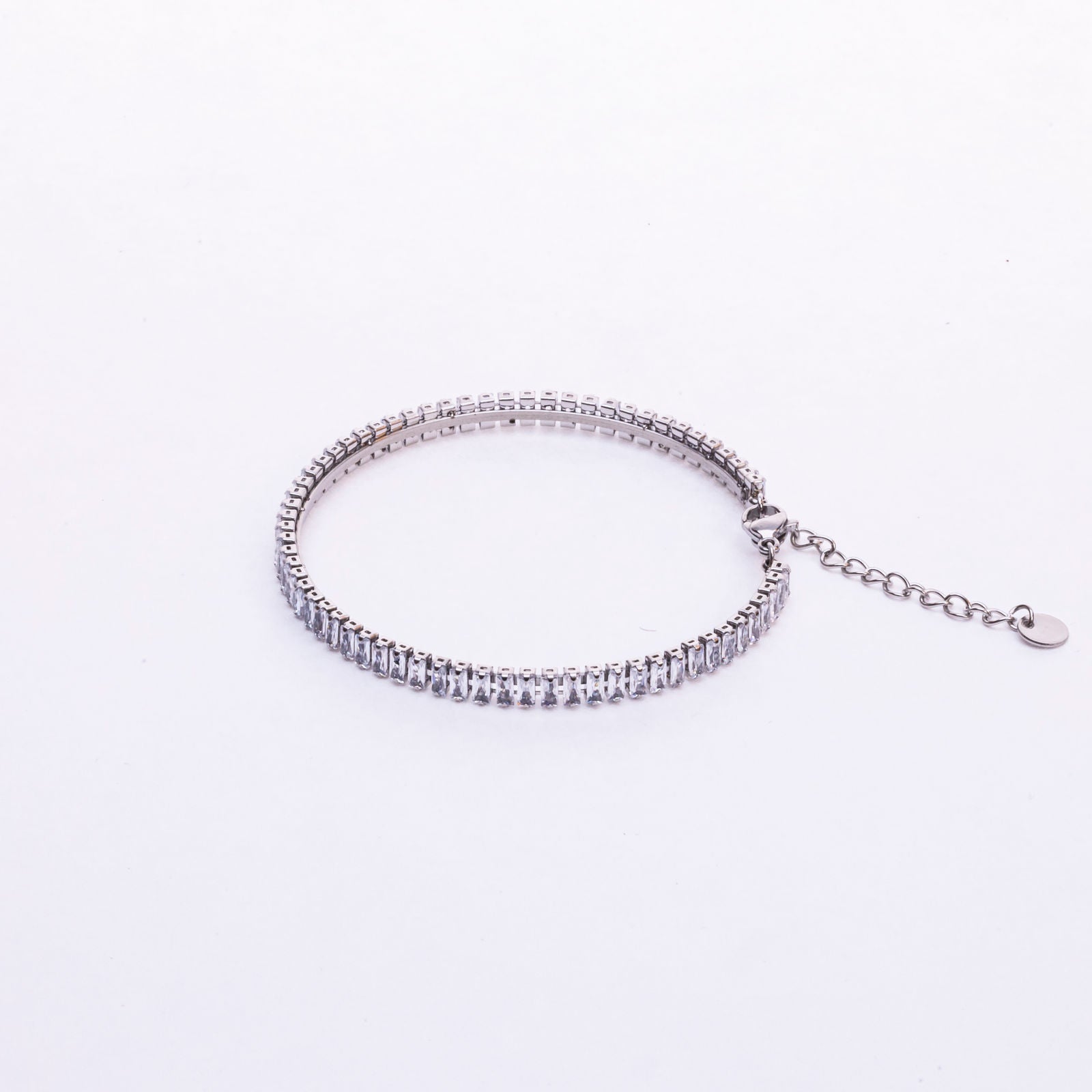 Bella Armband mit Diamanten Silber