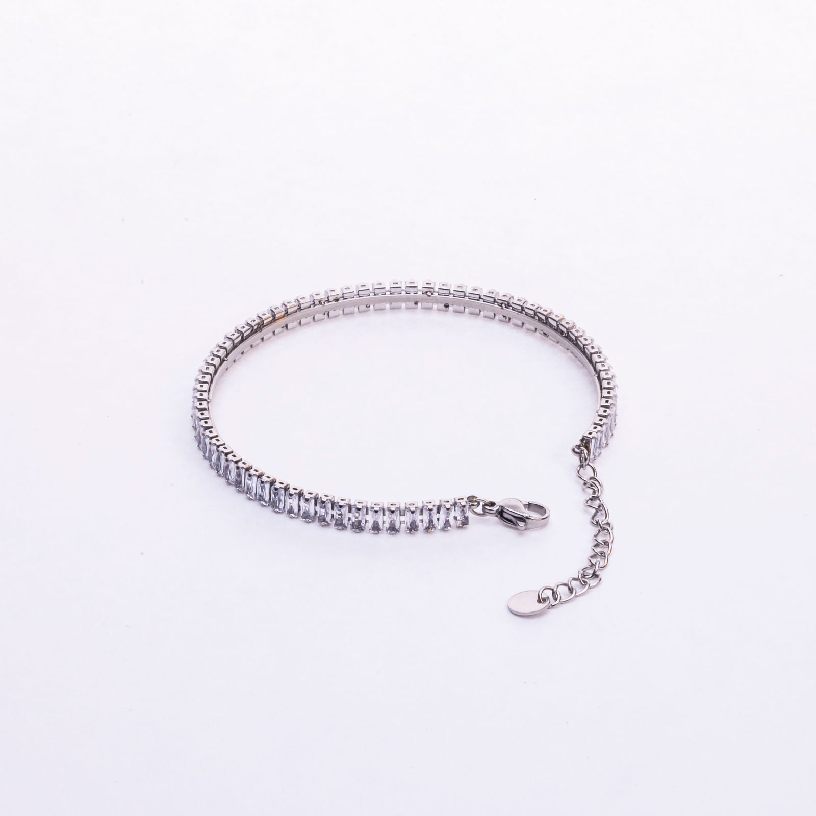 Bella Armband mit Diamanten Silber