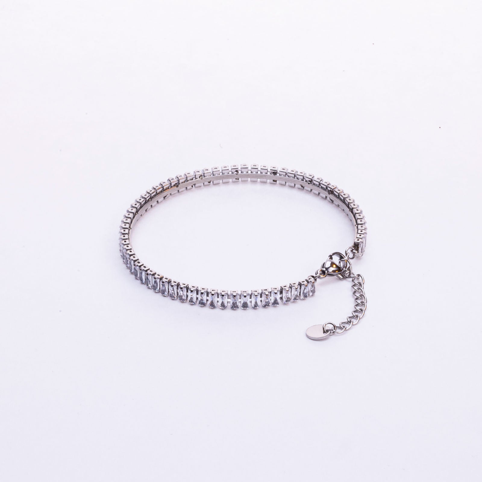 Bella Armband mit Diamanten Silber